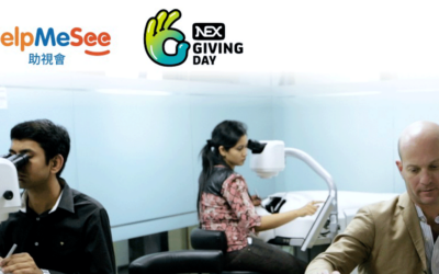 HelpMeSee Receives Donation from NEX Group plc on First NEX Giving Day in Hong Kong region